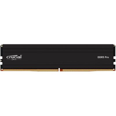 Crucial PRO 16G (1x16G) DDR5-6000 *CP16G60C48U5T (1 x 16GB, 6000 MHz, DDR5-RAM, DIMM), RAM, Schwarz Crucial PRO 16G (1x16G) DDR5-6000 *CP16G60C48U5T (1 x 16GB, 6000 MHz, DDR5-RAM, DIMM), RAM, Schwarz