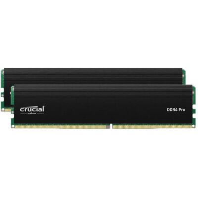 Crucial Pro (2 x 32GB, 3200 MHz), RAM, Schwarz Crucial Pro (2 x 32GB, 3200 MHz), RAM, Schwarz