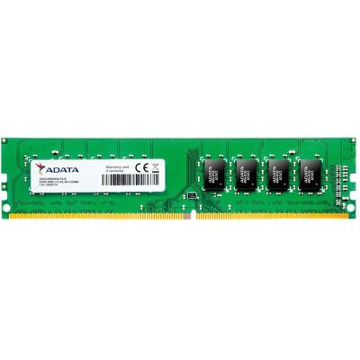 Adata DDR4 288-pin U-DIMM Single Tray (1 x 4GB, 2666 MHz, DDR4-RAM, DIMM), RAM Adata DDR4 288-pin U-DIMM Single Tray (1 x 4GB, 2666 MHz, DDR4-RAM, DIMM), RAM