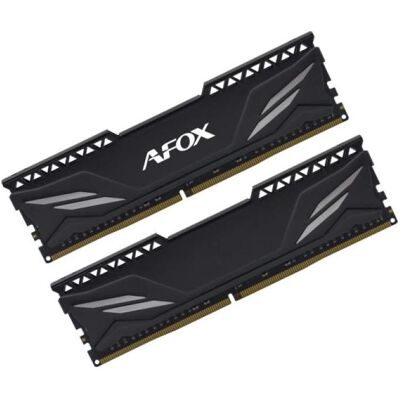 AFOX GAMING DDR4 2X16GB 3200MHZ CL16 RANK1 XMP2 BLACK (2 x 16GB, 3200 MHz, DDR4-RAM, DIMM), RAM, Schwarz AFOX GAMING DDR4 2X16GB 3200MHZ CL16 RANK1 XMP2 BLACK (2 x 16GB, 3200 MHz, DDR4-RAM, DIMM), RAM, Schwarz