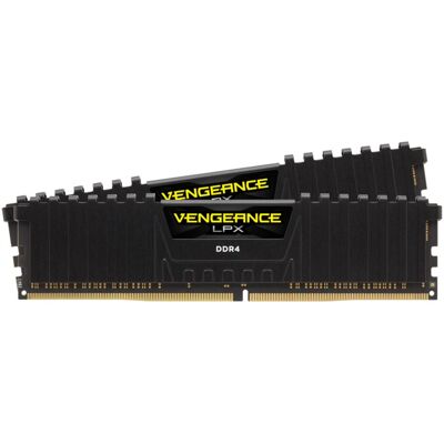 Corsair Vengeance LPX (2 x 8GB, 3200 MHz, DDR4-RAM, DIMM), RAM, Schwarz Corsair Vengeance LPX (2 x 8GB, 3200 MHz, DDR4-RAM, DIMM), RAM, Schwarz
