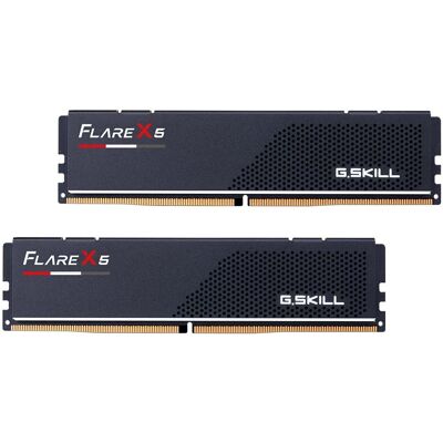 G.Skill DDR5 48GB PC 5600 CL40 (2x24GB) 48-GX2-FX5 FLARE A (2 x 24GB, 5600 MHz), RAM, Schwarz G.Skill DDR5 48GB PC 5600 CL40 (2x24GB) 48-GX2-FX5 FLARE A (2 x 24GB, 5600 MHz), RAM, Schwarz