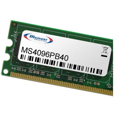 Memorysolution - MS4096PB40 - 1 x 4 GB - Notebookerspeicher - RAM-Modul Memorysolution - MS4096PB40 - 1 x 4 GB - Notebookerspeicher - RAM-Modul