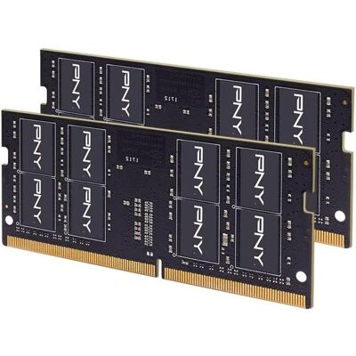 PNY PERFORMANCE DDR4 3200MHZ 8GB (1 x 8GB, 3200 MHz, DDR4-RAM, SO-DIMM), RAM, Weiss PNY PERFORMANCE DDR4 3200MHZ 8GB (1 x 8GB, 3200 MHz, DDR4-RAM, SO-DIMM), RAM, Weiss
