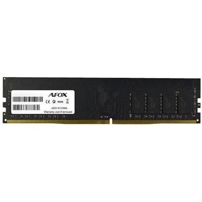 AFOX RAM DDR4 8G 2666MHZ (1 x 8GB, 2666 MHz, DDR4-RAM, DIMM), RAM, Schwarz AFOX RAM DDR4 8G 2666MHZ (1 x 8GB, 2666 MHz, DDR4-RAM, DIMM), RAM, Schwarz