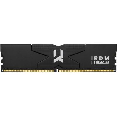 GOODRAM IRDM DDR5 IR-6000D564L30S/16G (1 x 16GB, 6000 MHz, DDR5-RAM, DIMM), RAM, Schwarz GOODRAM IRDM DDR5 IR-6000D564L30S/16G (1 x 16GB, 6000 MHz, DDR5-RAM, DIMM), RAM, Schwarz