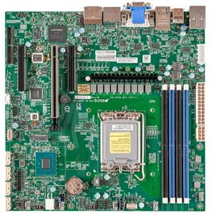 Supermicro Motherboard X13SAZ-F (bulk pack) (LGA 1700, mATX), Mainboard Supermicro Motherboard X13SAZ-F (bulk pack) (LGA 1700, mATX), Mainboard