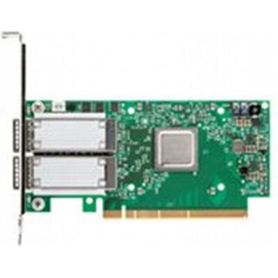 Mellanox ConnectX-5 Ex EN (Mini PCI Express), Netzwerkkarte, Silber, Grün Mellanox ConnectX-5 Ex EN (Mini PCI Express), Netzwerkkarte, Silber, Grün