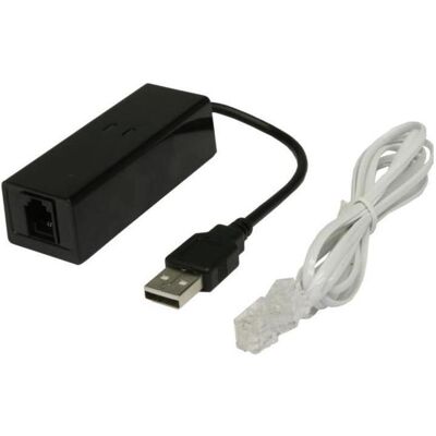 EXSYS EX-1611 Fax / Modem (USB, RJ45 (1x)), Netzwerk Adapter EXSYS EX-1611 Fax / Modem (USB, RJ45 (1x)), Netzwerk Adapter