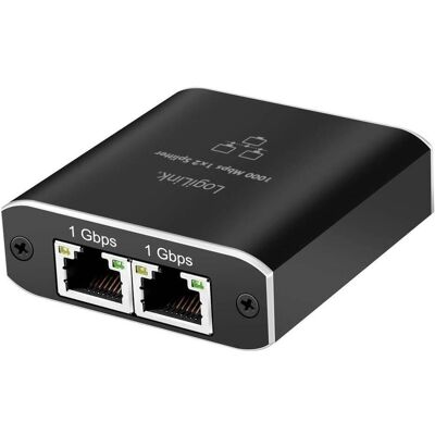 LogiLink NS0011 (RJ45, RJ45 Gigabit Ethernet (1x)), Netzwerkadapter, Schwarz LogiLink NS0011 (RJ45, RJ45 Gigabit Ethernet (1x)), Netzwerkadapter, Schwarz