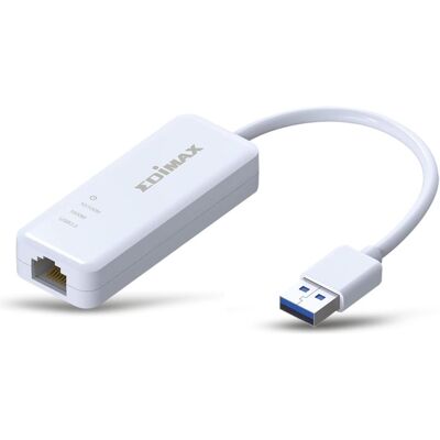 edimax Eu-4306 (USB 3.0, RJ45 (1x)), Netzwerkadapter, Weiss edimax Eu-4306 (USB 3.0, RJ45 (1x)), Netzwerkadapter, Weiss