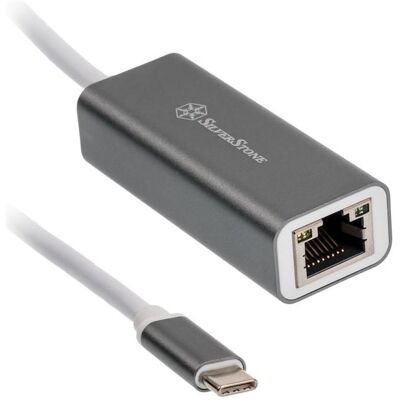 Silverstone SST-EP13C (USB 3.1, RJ45 Gigabit Ethernet (1x)), Netzwerkadapter, Braun Silverstone SST-EP13C (USB 3.1, RJ45 Gigabit Ethernet (1x)), Netzwerkadapter, Braun