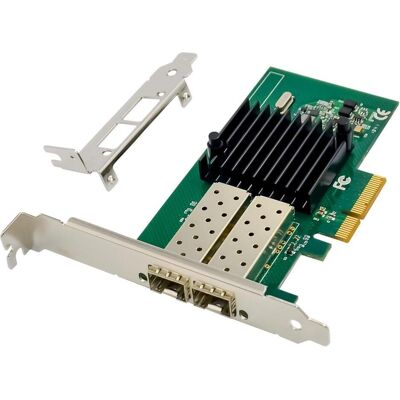 MicroConnect Network Card PCIe x4 I350-F2 (Mini PCI Express), Netzwerkkarte, Schwarz MicroConnect Network Card PCIe x4 I350-F2 (Mini PCI Express), Netzwerkkarte, Schwarz