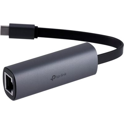 TP-Link Karta sieciowa UE302C USB Type-C to 2.5 Gigabit Ethernet Network Adapter (USB 3.0, USB-C, RJ45 (1x)), Netzwerk Adapter, Grau TP-Link Karta sieciowa UE302C USB Type-C to 2.5 Gigabit Ethernet Network Adapter (USB 3.0, USB-C, RJ45 (1x)), Netzwerk Adapter, Grau