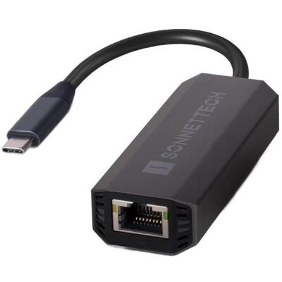 Sonnet Solo5G (USB-C, RJ45 5 Gigabit Ethernet (1x)), Netzwerkadapter, Schwarz Sonnet Solo5G (USB-C, RJ45 5 Gigabit Ethernet (1x)), Netzwerkadapter, Schwarz