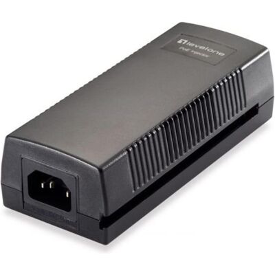 LevelOne PoE-Injektor Adapter POI-5005 60.0W PoE schwarz (802.3af (PoE), 802.3at (PoE+), 60 W), PoE Injector LevelOne PoE-Injektor Adapter POI-5005 60.0W PoE schwarz (802.3af (PoE), 802.3at (PoE+), 60 W), PoE Injector