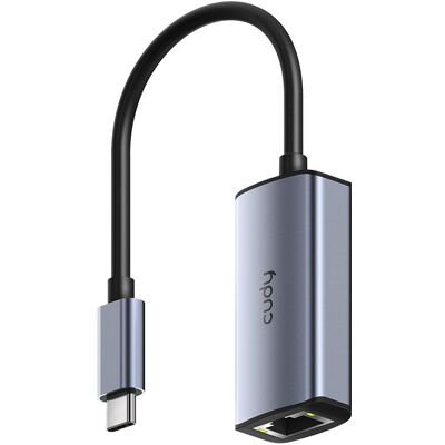 Cudy USB-C to 2.5Gbps Ethernet Adapter UE25C (USB-C, RJ45 (1x)), Netzwerkadapter, Grau Cudy USB-C to 2.5Gbps Ethernet Adapter UE25C (USB-C, RJ45 (1x)), Netzwerkadapter, Grau