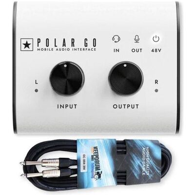 Blackstar Audio-Interface Polar GO mobiles Interface mit Klinkenkabel (USB), Audio Interface, Weiss Blackstar Audio-Interface Polar GO mobiles Interface mit Klinkenkabel (USB), Audio Interface, Weiss