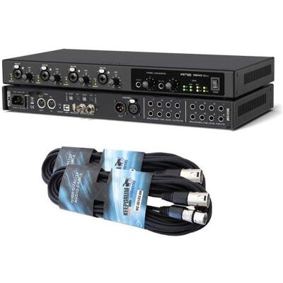 RME Audio Interface Fireface 802 FS AE Sonderedition mit 2x Kabel, Audio Interface, Schwarz RME Audio Interface Fireface 802 FS AE Sonderedition mit 2x Kabel, Audio Interface, Schwarz