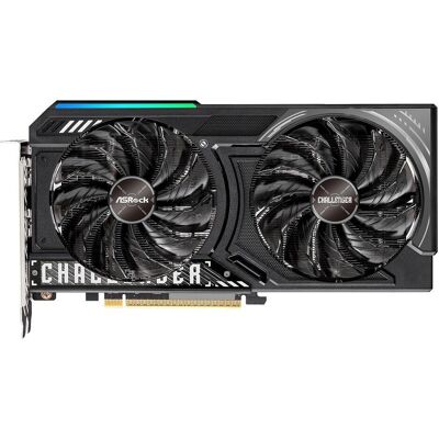 ASRock Radeon RX 9060 XT Challenger OC (16 GB, GDDR6), Grafikkarte, Schwarz ASRock Radeon RX 9060 XT Challenger OC (16 GB, GDDR6), Grafikkarte, Schwarz