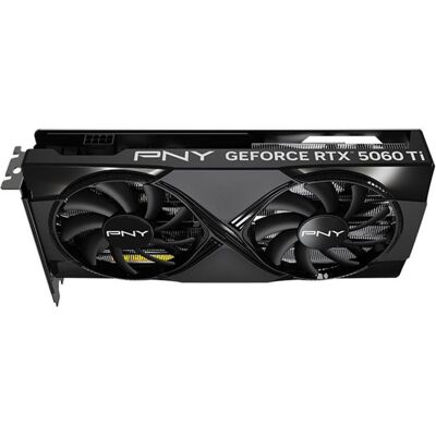 PNY GeForce RTX 5060 Ti Overclocked Dual Fan (16 GB, GDDR7), Grafikkarte, Schwarz PNY GeForce RTX 5060 Ti Overclocked Dual Fan (16 GB, GDDR7), Grafikkarte, Schwarz