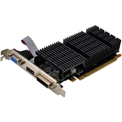 AFOX Radeon 6450 (2 GB, DDR3), Grafikkarte, Schwarz AFOX Radeon 6450 (2 GB, DDR3), Grafikkarte, Schwarz