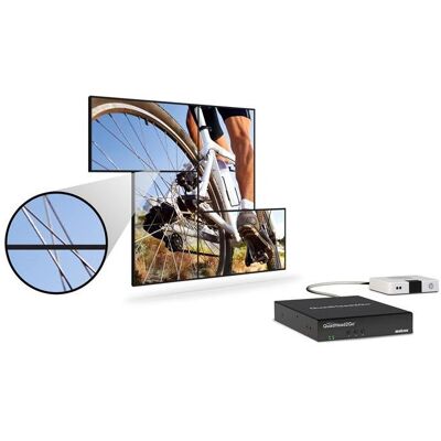 Matrox QuadHead2Go Q185 (1 GB), Grafikkarte, Schwarz Matrox QuadHead2Go Q185 (1 GB), Grafikkarte, Schwarz