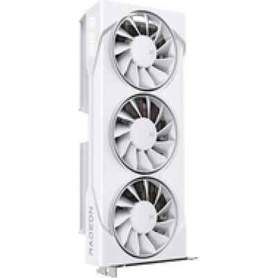 Pine XFX Swift Radeon RX 9060 XT OC White Triple Fan Gaming Edition (16 GB, GDDR6), Grafikkarte, Weiss Pine XFX Swift Radeon RX 9060 XT OC White Triple Fan Gaming Edition (16 GB, GDDR6), Grafikkarte, Weiss