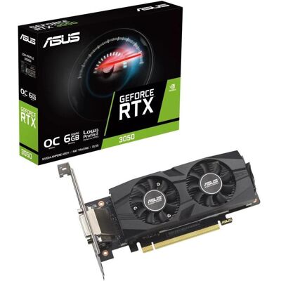 Asus RTX3050-O6G-LP-BRK (6 GB, GDDR6), Grafikkarte Asus RTX3050-O6G-LP-BRK (6 GB, GDDR6), Grafikkarte