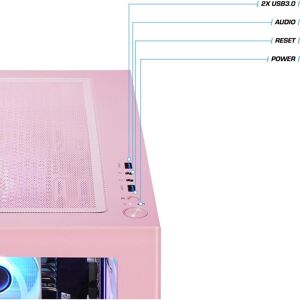 Kiebel Zindarella V (32 GB, AMD Ryzen 7 5700G), PC, Pink Kiebel Zindarella V (32 GB, AMD Ryzen 7 5700G), PC, Pink