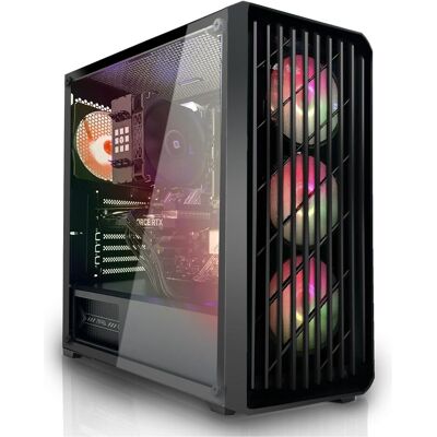 Systemtreff Gaming PC G244888 (512 GB, 16 GB, AMD Ryzen 5 5600), PC, Schwarz Systemtreff Gaming PC G244888 (512 GB, 16 GB, AMD Ryzen 5 5600), PC, Schwarz