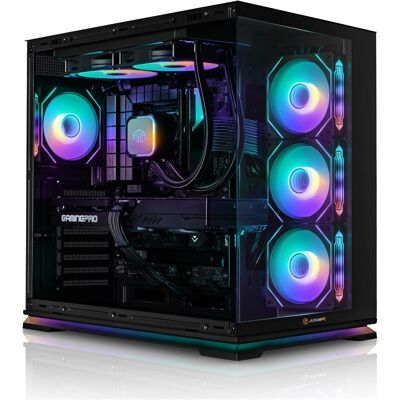 AURUMPC High End Gaming PC AMD R9 5950X (2000 GB, 64 GB, AMD Ryzen 9 5950X), PC, Schwarz AURUMPC High End Gaming PC AMD R9 5950X (2000 GB, 64 GB, AMD Ryzen 9 5950X), PC, Schwarz