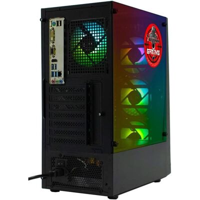 ScreenOn Ryzen 5 5600G 1TB M2 SSD GTX 1650 GamePCA40114 WiFi (1000 GB, 16 GB, AMD Ryzen 5 5600G), PC, Schwarz ScreenOn Ryzen 5 5600G 1TB M2 SSD GTX 1650 GamePCA40114 WiFi (1000 GB, 16 GB, AMD Ryzen 5 5600G), PC, Schwarz