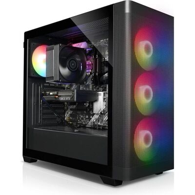 Kiebel Tricera IX (2000 GB, 32 GB, AMD Ryzen 9 9900X, GeForce RTX 5080), PC, Schwarz Kiebel Tricera IX (2000 GB, 32 GB, AMD Ryzen 9 9900X, GeForce RTX 5080), PC, Schwarz