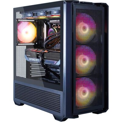 Cougar MX600 BK 7508 Ryzen 5 7500F WAK 32GB DDR5 1TB SSD RTX 5060Ti (16GB) (1000 GB, 32 GB), PC, Schwarz Cougar MX600 BK 7508 Ryzen 5 7500F WAK 32GB DDR5 1TB SSD RTX 5060Ti (16GB) (1000 GB, 32 GB), PC, Schwarz