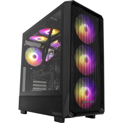 PCSpecialist V5 - Ryzen 5 9060XT (1000 GB, 16 GB, AMD Ryzen 5 7500F, Radeon RX 9060 XT), PC, Schwarz PCSpecialist V5 - Ryzen 5 9060XT (1000 GB, 16 GB, AMD Ryzen 5 7500F, Radeon RX 9060 XT), PC, Schwarz