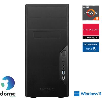 Anni Office Advanced (1000 GB, 16 GB, AMD Ryzen 5 40), PC Anni Office Advanced (1000 GB, 16 GB, AMD Ryzen 5 40), PC