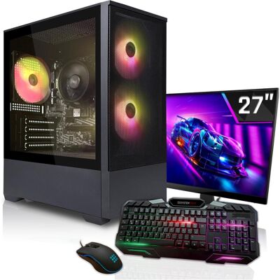 Systemtreff Multimedia PC G254916 (512 GB, 16 GB, AMD Ryzen 5 5600X, GeForce RTX 3060), PC, Schwarz Systemtreff Multimedia PC G254916 (512 GB, 16 GB, AMD Ryzen 5 5600X, GeForce RTX 3060), PC, Schwarz