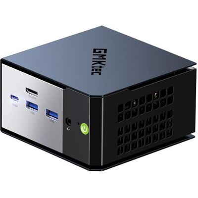 GMKtec EVO-X1 (1000 GB, 32 GB, AMD Ryzen AI 9 HX 370), PC, Silber, Schwarz GMKtec EVO-X1 (1000 GB, 32 GB, AMD Ryzen AI 9 HX 370), PC, Silber, Schwarz
