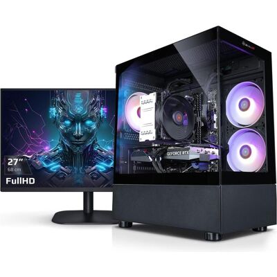 Kiebel Viper V (1000 GB, 16 GB, AMD Ryzen 7 5700X, GeForce RTX 5050), PC, Schwarz Kiebel Viper V (1000 GB, 16 GB, AMD Ryzen 7 5700X, GeForce RTX 5050), PC, Schwarz