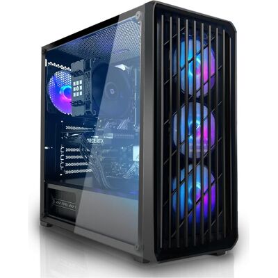 Systemtreff Gaming PC G254281 (512 GB, 16 GB, AMD Ryzen 7 5700X), PC, Schwarz Systemtreff Gaming PC G254281 (512 GB, 16 GB, AMD Ryzen 7 5700X), PC, Schwarz