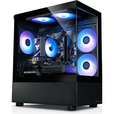 Kiebel InvaderXS (1000 GB, 32 GB, AMD Ryzen 7 9700X, GeForce RTX 5070), PC, Schwarz Kiebel InvaderXS (1000 GB, 32 GB, AMD Ryzen 7 9700X, GeForce RTX 5070), PC, Schwarz