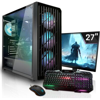 Systemtreff Gaming PC G254934 (512 GB, 16 GB, AMD Ryzen 7 5700X), PC, Schwarz Systemtreff Gaming PC G254934 (512 GB, 16 GB, AMD Ryzen 7 5700X), PC, Schwarz