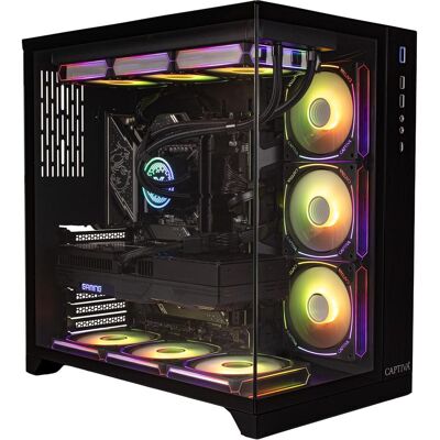 Captiva Gaming-Einsteiger-PC I10-1677 (i5-14600KF/ARC B580, 12 GB GDDR6, 1 TB SSD, 16 GB, WLAN, ohne (1000 GB, 16 GB), PC, Schwarz Captiva Gaming-Einsteiger-PC I10-1677 (i5-14600KF/ARC B580, 12 GB GDDR6, 1 TB SSD, 16 GB, WLAN, ohne (1000 GB, 16 GB), PC, Schwarz