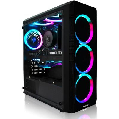 Greed MK2 INTEL FE - Gaming PC - RTX 5050 (512 GB, 16 GB, Intel Core i5-12400, GeForce RTX 5050), PC, Schwarz Greed MK2 INTEL FE - Gaming PC - RTX 5050 (512 GB, 16 GB, Intel Core i5-12400, GeForce RTX 5050), PC, Schwarz