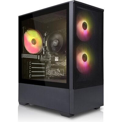 Systemtreff Multimedia PC G254276 (512 GB, 16 GB, AMD Ryzen 7 5700, GeForce RTX 3060), PC, Schwarz Systemtreff Multimedia PC G254276 (512 GB, 16 GB, AMD Ryzen 7 5700, GeForce RTX 3060), PC, Schwarz