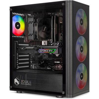 Joule Performance Gaming PC RTX5050 R7 32GB 2TB L1137867 (2000 GB, 32 GB, GeForce RTX 5050), PC, Schwarz Joule Performance Gaming PC RTX5050 R7 32GB 2TB L1137867 (2000 GB, 32 GB, GeForce RTX 5050), PC, Schwarz