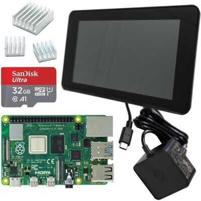 Raspberry Pi EB66719 - 4 B 8GB all-in-one Bundle, Entwicklungsboard + Kit Raspberry Pi EB66719 - 4 B 8GB all-in-one Bundle, Entwicklungsboard + Kit