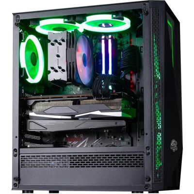 One Premium IN02 SE (120 GB, 16 GB, Intel Core i7-9700KF, GeForce GTX 1660 Super), PC, Schwarz One Premium IN02 SE (120 GB, 16 GB, Intel Core i7-9700KF, GeForce GTX 1660 Super), PC, Schwarz