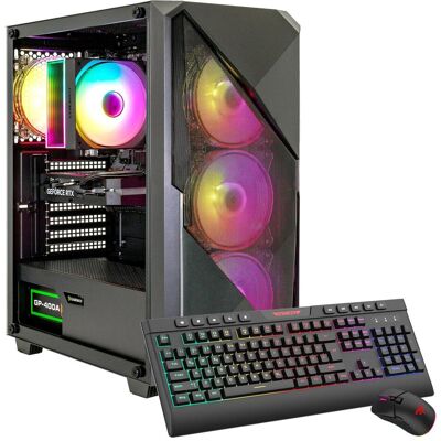 GameMax Striker 8015 Ryzen 7 5700X 16GB 480GB SSD RTX 5060 (480 GB, 16 GB, GeForce RTX 5060), PC, Schwarz GameMax Striker 8015 Ryzen 7 5700X 16GB 480GB SSD RTX 5060 (480 GB, 16 GB, GeForce RTX 5060), PC, Schwarz